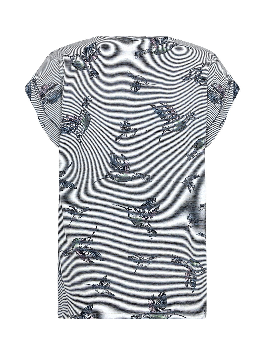 Soya Concept Galina 1 t - shirt blue mix - Online - Mode