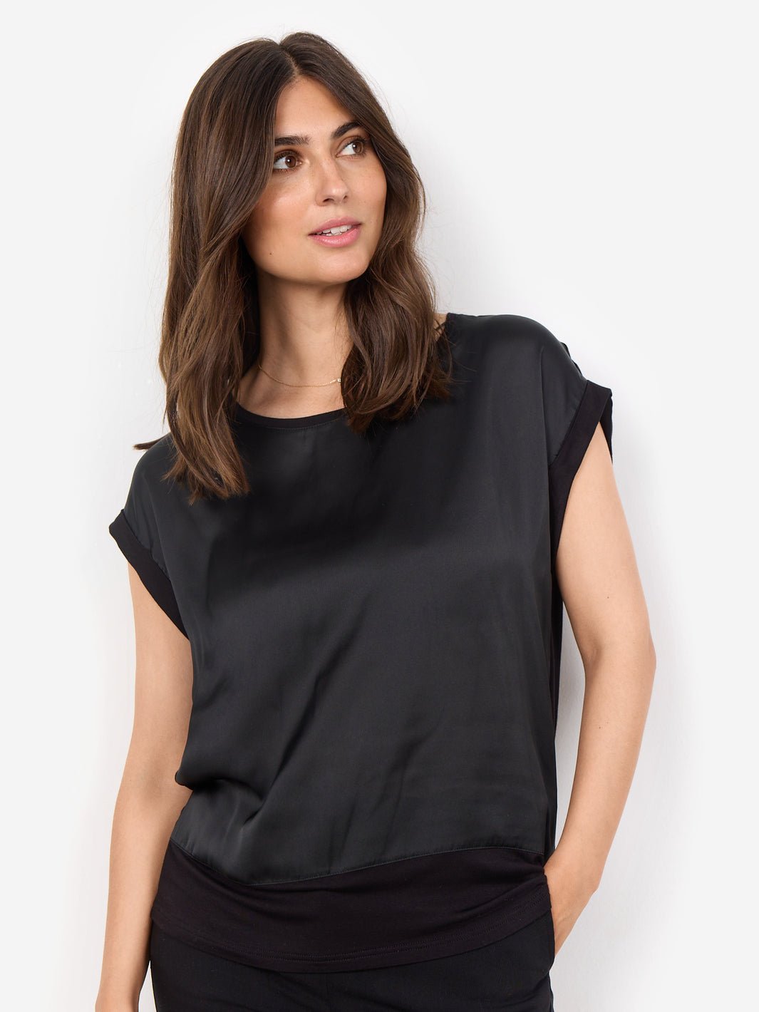 Soya Concept Thilde 6 t - shirt black - Online - Mode