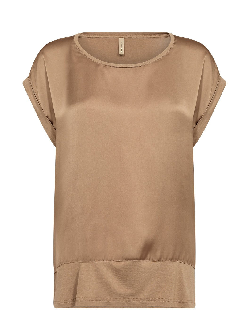 Soya Concept Thilde 6 t - shirt camel - Online - Mode