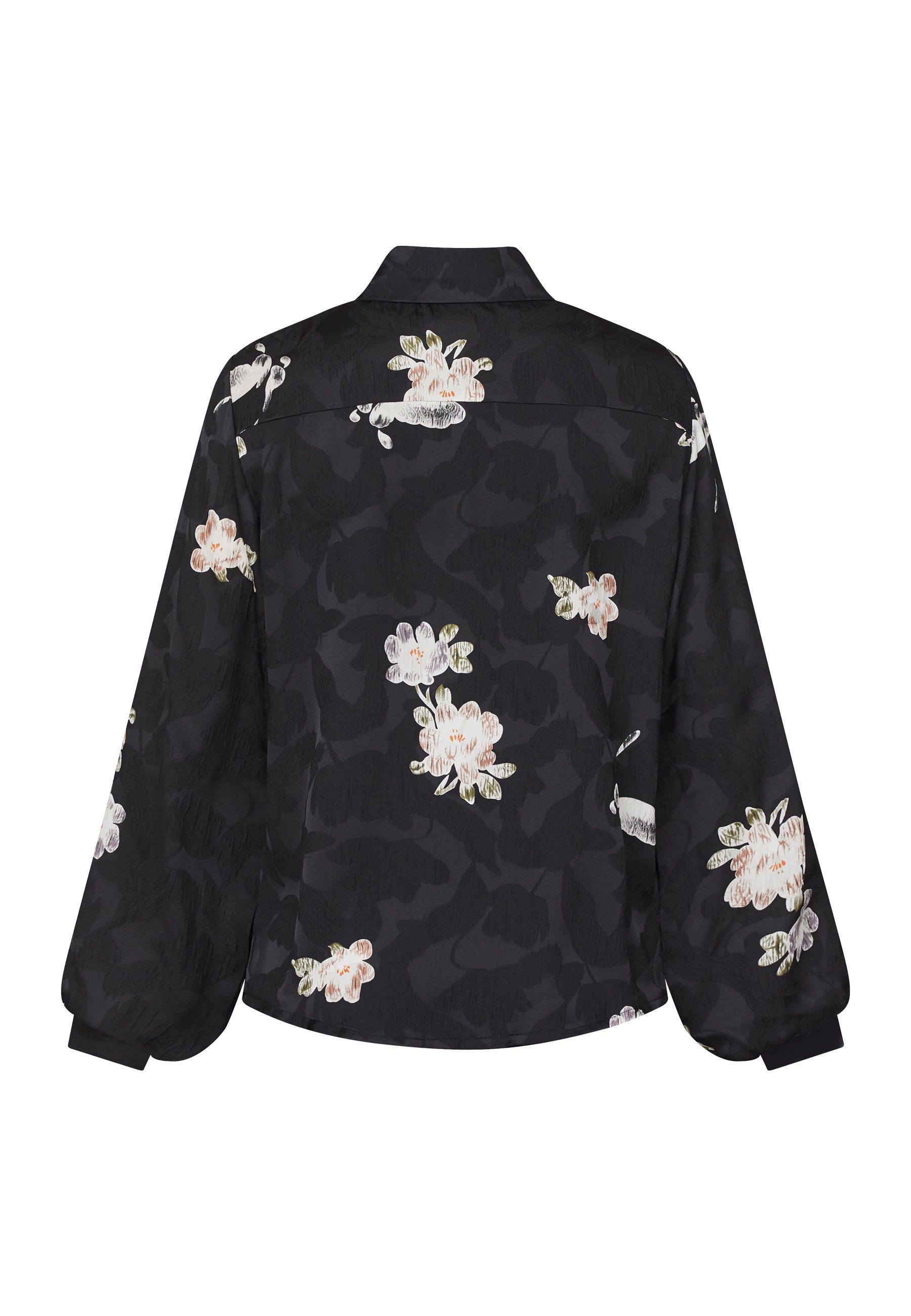 SP Gada shirt black/flower - Online-Mode