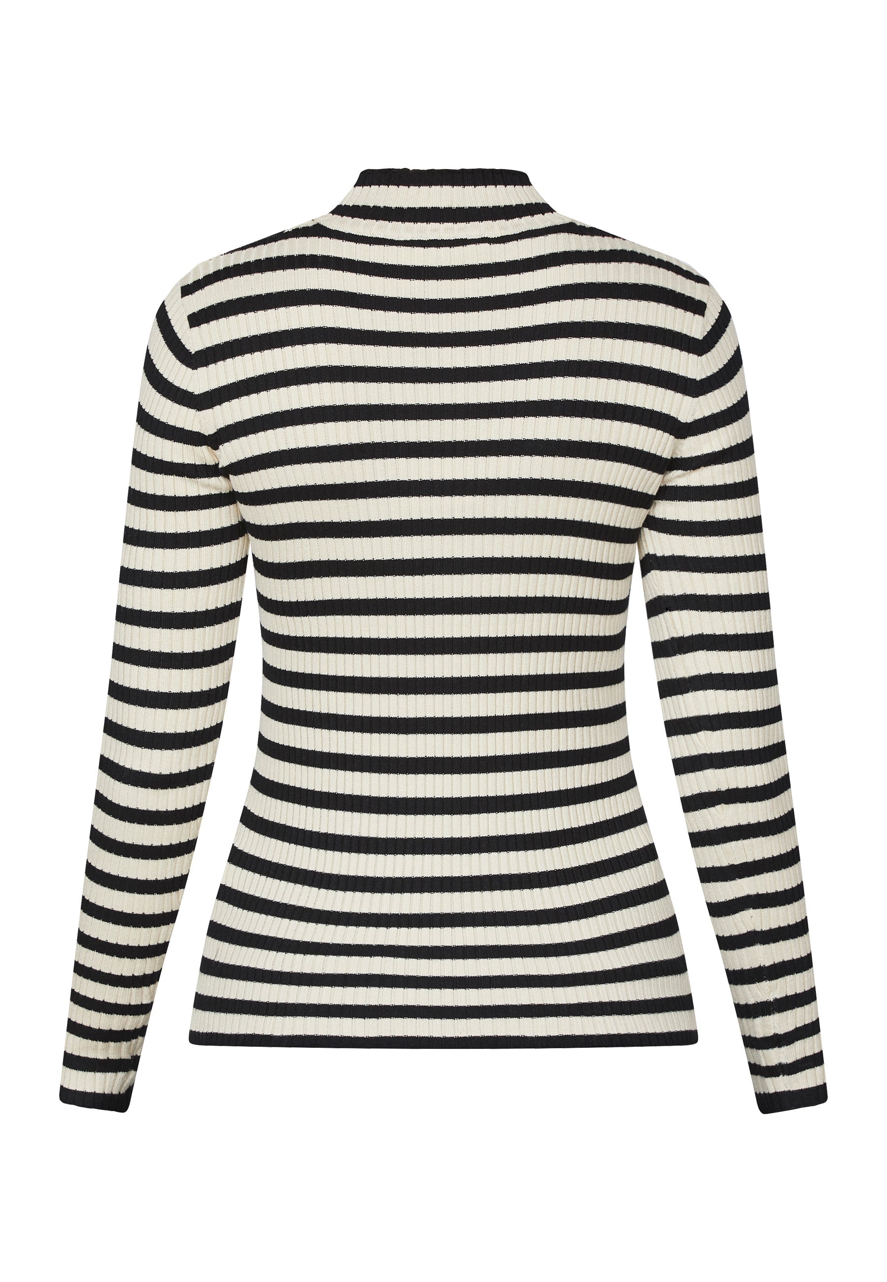 SP Huga-T LS shirt black/stripe - Online-Mode