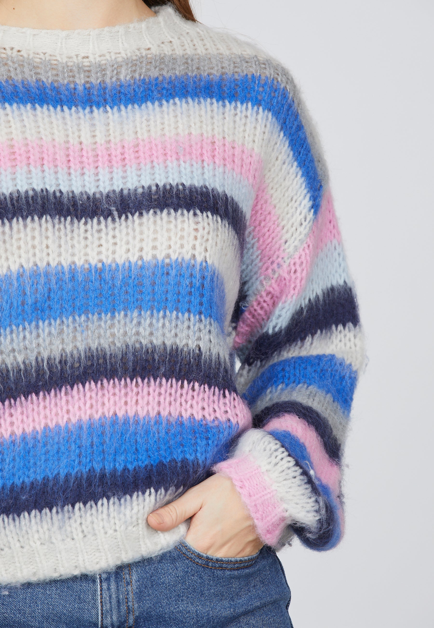 SP Lidar knit pullover multi stripe - Online-Mode