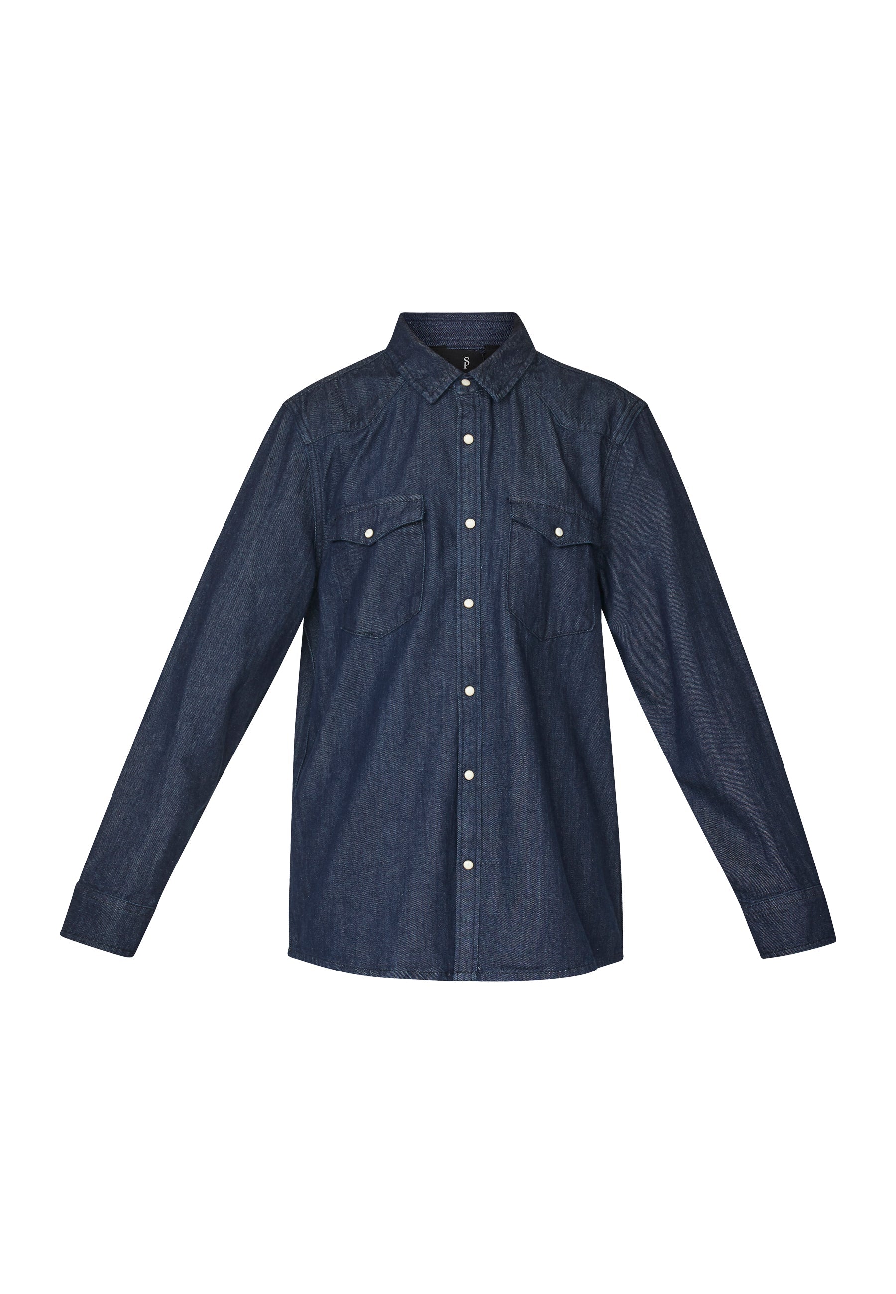 SP Osa shirt dark denim - Online-Mode