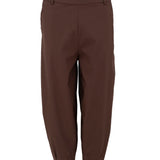 BC Beate barrel pant coffee
