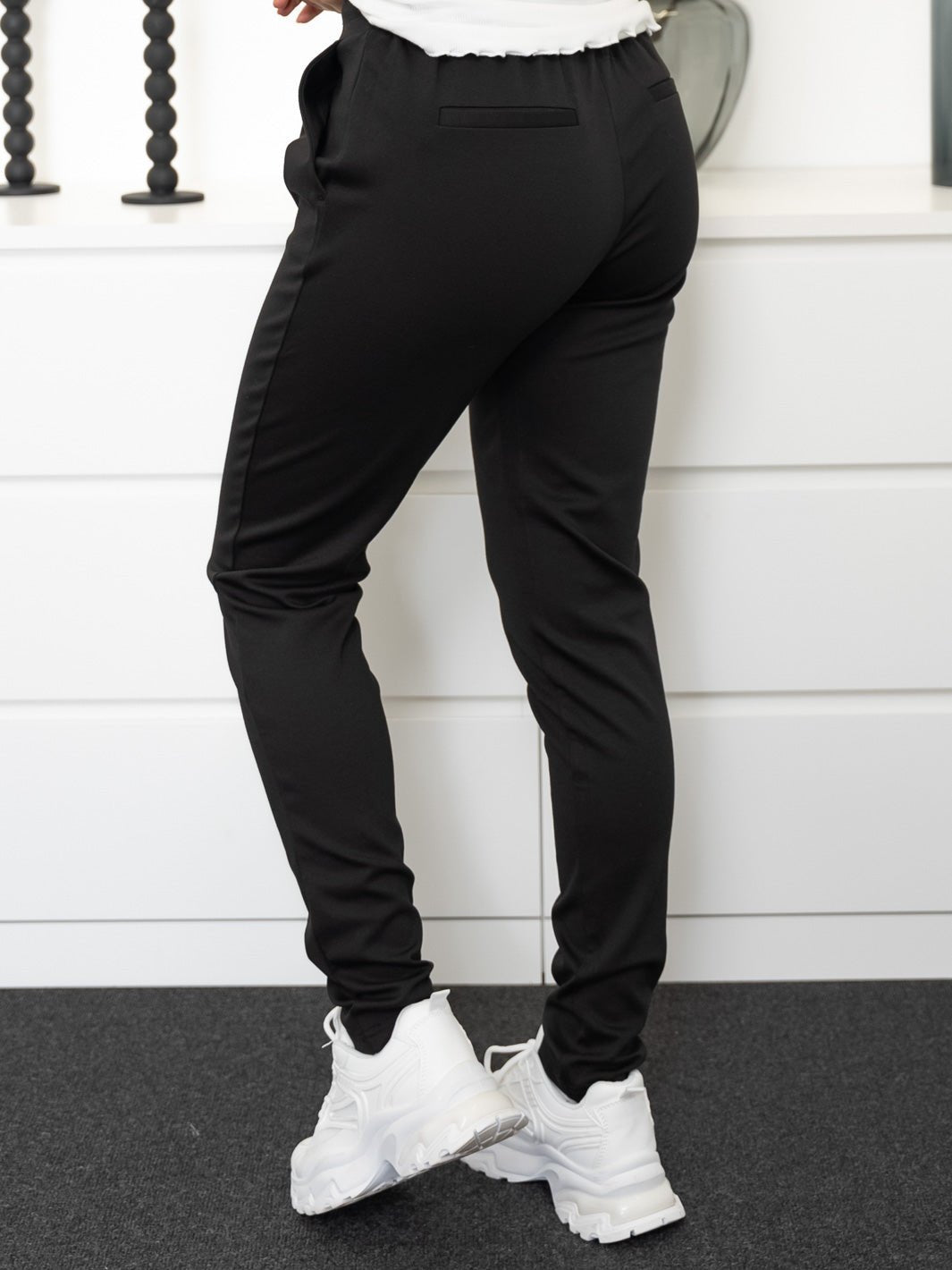Ichi IHkate pants long black - Online-Mode