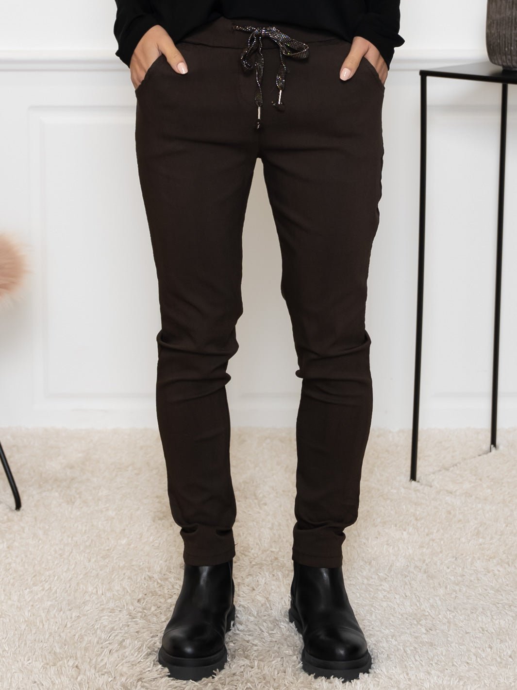 Melinda pants brown - Online-Mode