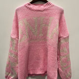 MDC Aria knit pink/beige
