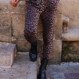 Liberté Alma pants fleece leo brown