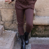 Liberté Alma pants fleece brown