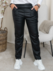 Kiana coated pants black