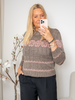 MDC Bruna knit fango/rose