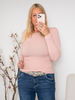 MDC Ingrid longshirt tee rosa scuro