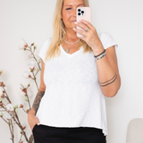 MDC Marianna tee white