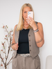 MDC Rainey vest brown