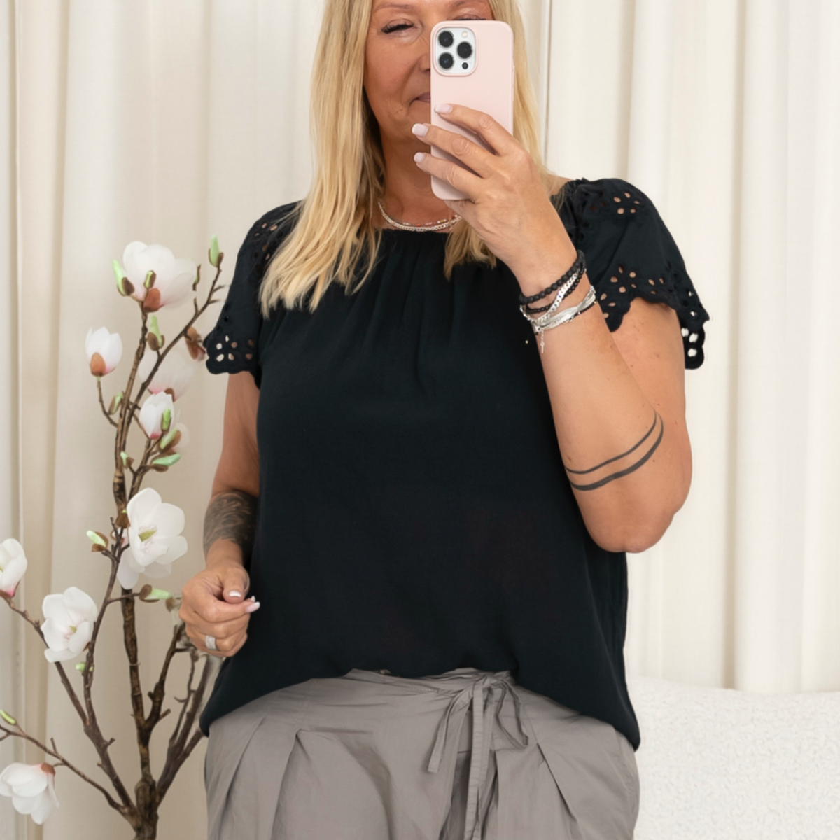 MDC Randi top black - Online-Mode