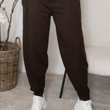 Ofelia Laylay sweatpants dark brown