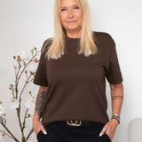 SP Veda SS t-shirt dark chocolate