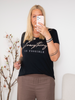 MDC Lillian tee black