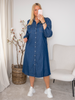 Nynja denim dress dark blue