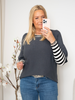 MDC Sia knit dark grey