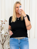 Kaffe KAmarin t-shirt black deep