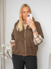 MDC Johanna vest marronelegno