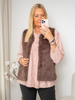 MDC Arlette vest marrone2