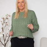 MDC Brezza knit salvia