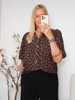 SP Ella shirt brown flower