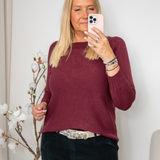 MDC Fallon knit bordeaux