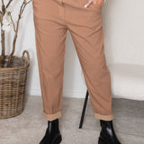 MDC Raffaella pants cappucino