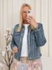 Culture CUalis denim jacket blue wash