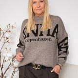 MDC Aria knit dark fango/moro