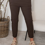 BC Beate cigarette pant coffee