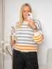 MDC Cassie knit beige/grigio/orange