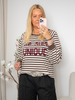 MDC Fenja sweatshirt moro/bordeuax