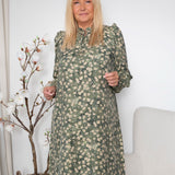 SP Elza dress green flower