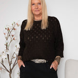 Mdc Peach knit brown