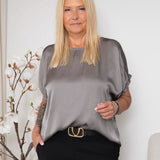 BC Mabel blouse taupe