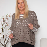 MDC Nieve knit fango
