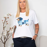 MDC Inge tee Dog white