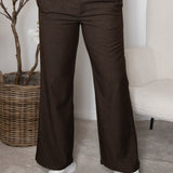 BC Moore box pant coffee