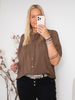 MDC Melodie blouse brown
