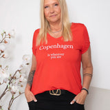 MDC Norina tee red