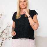 MDC Zorina top black