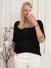 Marta du Chateau Betina knit black
