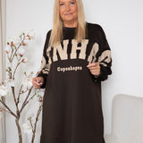 LEV UGE 40 MDC Cannes sweat dress moro/beige