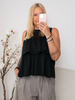 MDC Debra top black