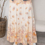 MDC Princess skirt 7854 print beige