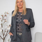 MDC Senna blazer grey